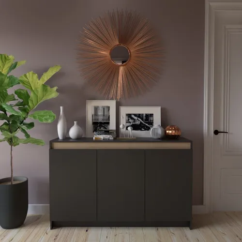 comprar Bahiut Vajillero Organizador Con Puertas 135 X 85- Cod. 1156