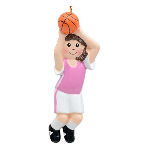 Adorno Deportivo Personalizado Niña De Baloncesto - Ad...