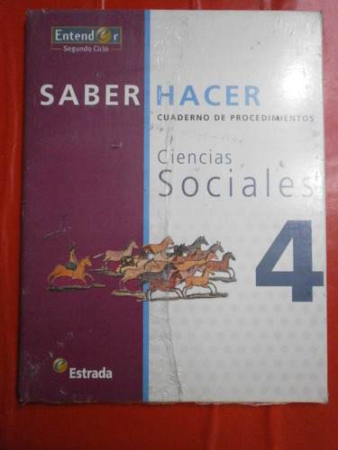 Ciencias Sociales 4 Prov De Buenos Aires Estrada 2º Ciclo