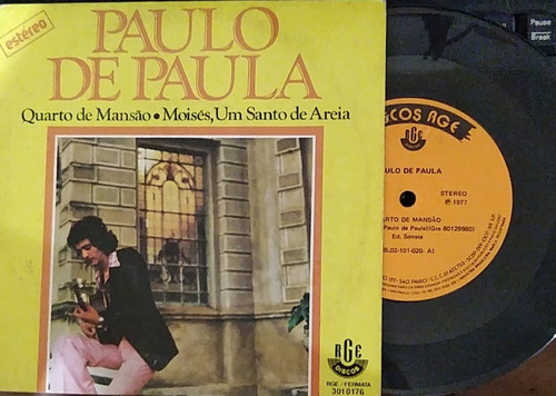 Lp Compacto Paulo De Paula Quarto De Mansao