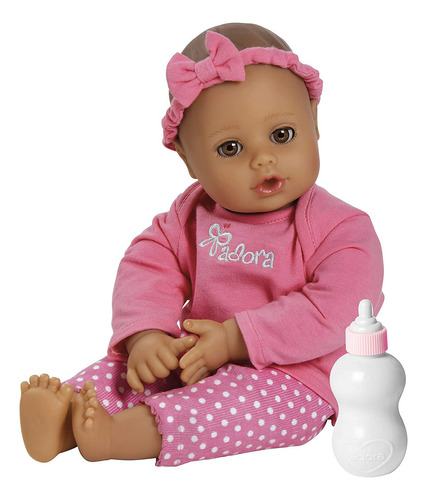 Adora Playtime Collection Pink 13 - Muñeca Suave Con Biberón