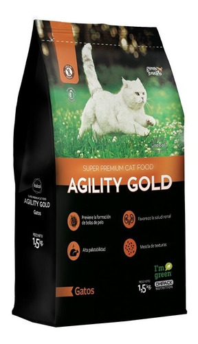 Agility Gold Gato Adulto 1.5kg