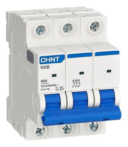 Disjuntor 3p 32a Classe C 3ka 319330 Chint