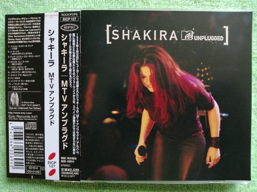 Eam Cd Shakira Mtv Unplugged 2000 Concierto Acustico Japones