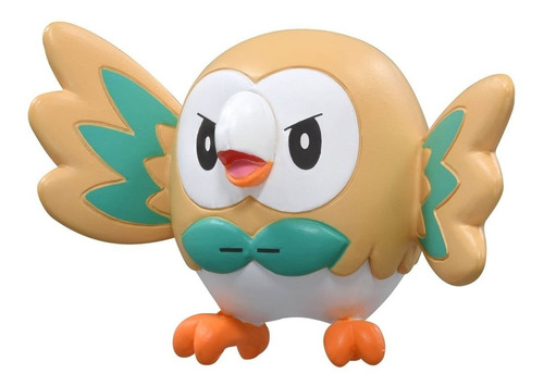 Pokemon Moncolle Ms-24 Rowlet Original Tomy Takara Japon