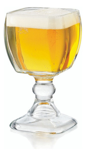 Copa Vidrio Suprema Postre - Crisa 610 Ml - X 12 Unidades Color Transparente