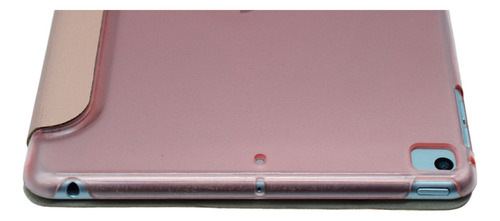 Funda Inteligente Para iPad Mini 4 5 + Cubierta Trasera Rosa