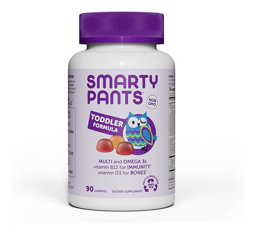 Smartypants Toodler Formula Suplemento Vitaminas Para Niños