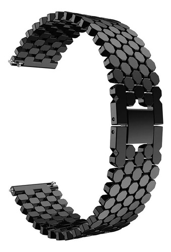 Correa Metal Hexagonal Para Smartwatch Aitafy Idw19 Alexa