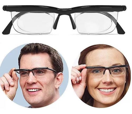 Lentes Gafas Ajustables Autograduables Estilo Lynses Cv Dirc
