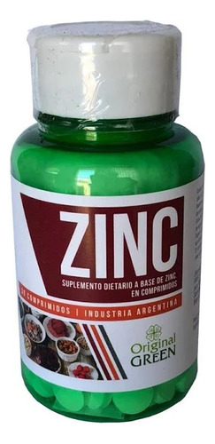 Zinc X30 Comprimidos Original Green