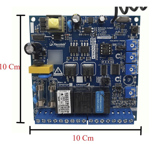 Central Eletronica Placa Cp 4020f Nice Peccinin 110V/220V