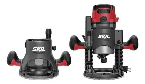 Skil Combinación De Enrutador De Base Fija Y De Inmersión De