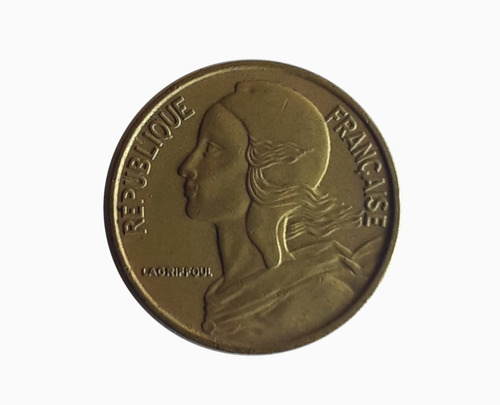 Moneda Francia 1966 5 Céntimos
