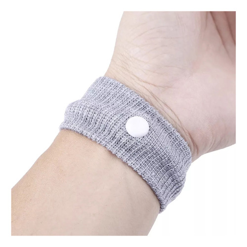 Par Pulseira Anti Enjoo E Náusea ,com Ponto De Pressão.