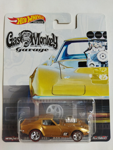 Hot Wheels Premium 68 Corvette Gas Monkey Garage Pq0