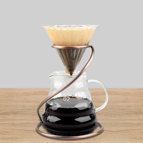 Set De Café Para V60 Con Soporte En Espiral Que Sostiene Cof