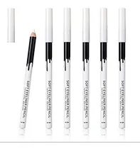 Comprar Delineadores - 6 Lápices Delineadores De Ojos Blancos Para U