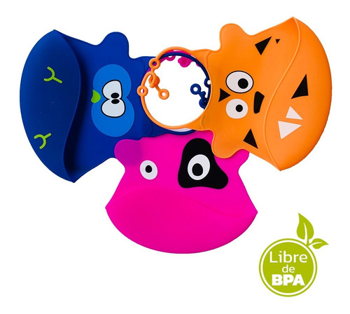 Baberos Silicona Bebe Varios Diseños