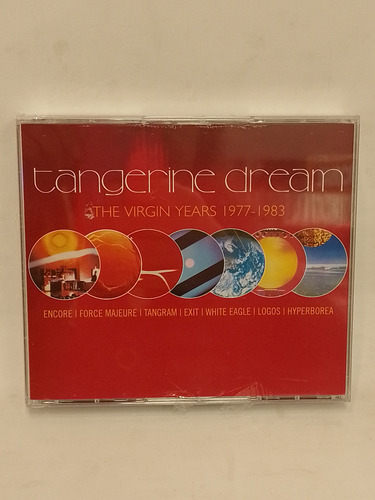 Tangerine Dream The Virgin Years 1977/1983 Cd X2 Nuevo 