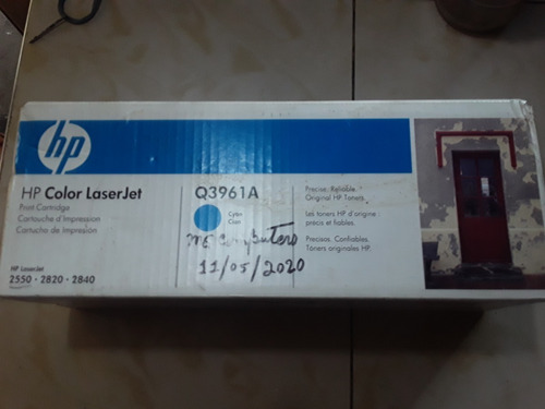 Cartucho De Toner Original Hp Laser Jet  Q3960a 15vdes