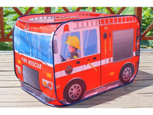 Tienda De Campaña Infantil Casa De Camión De Bomberos