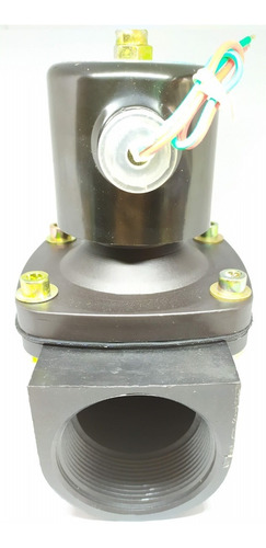 Imagen 2 de 3 de Valvula Solenoide 220 2'' Pulgada Electrovalvula Dn50 Nc