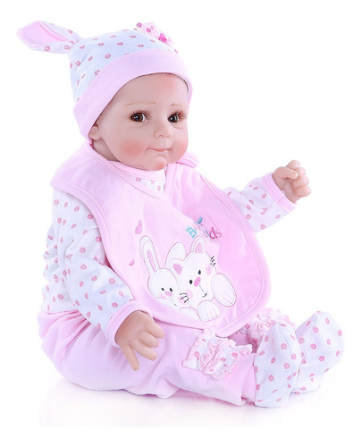 Decdeal Reborn - Muñeca De Bebé (53 Cm), Diseño De Cara Dulc