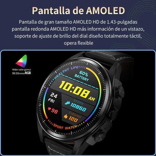 Relojes Inteligentes Hombre Y Mujer Auriculares Smartwatch Y