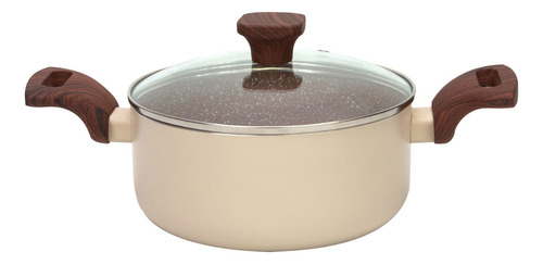 Conjunto 5 Panelas Alumínio Indução Pratic Cook Crema Mimo
