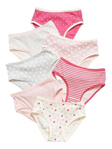 Ropa Bebé Old Navy Interior 7 Pack Rosa