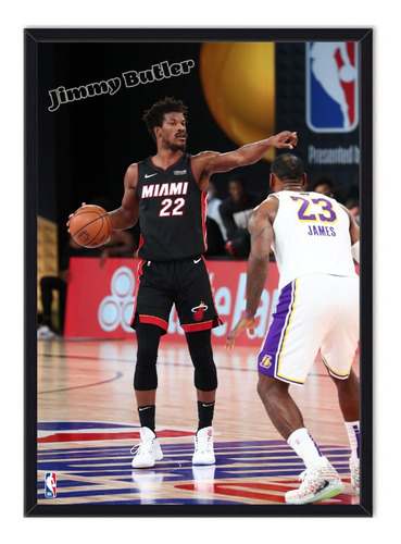 Cuadro - Póster Enmarcado Jimmy Butler Nba