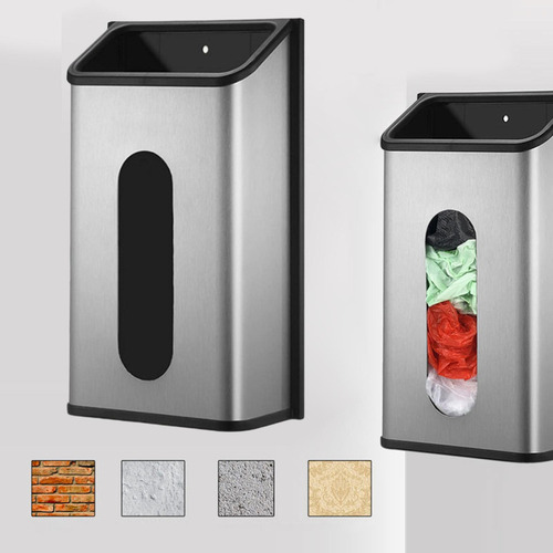 Soporte Para Bolsas De Plástico Cocina Basura Compras