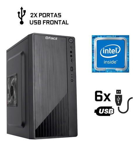 Computador Completo Fácil Intel Core I5 3ª 8gb Ssd 960gb