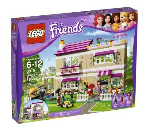 Casa De Olivia De Lego Friends 3315 (descatalogado Por El Fa