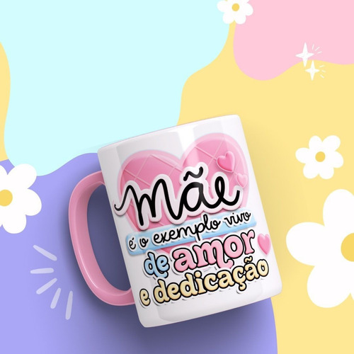 Kit Digital Dia Das Mães 2023 Frases Lettering Pandoca