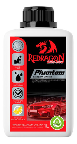 Lavagem Externa Redragon Auto Care Phantom 1 Litro