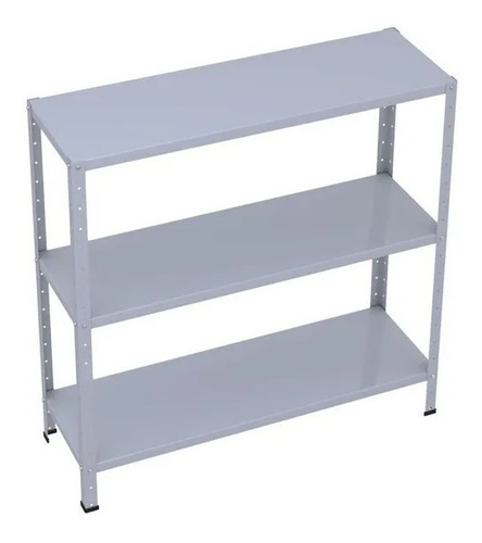 Estante Aço Dupla Flex Amapá 30 Cm 06 Bandejas Cinza