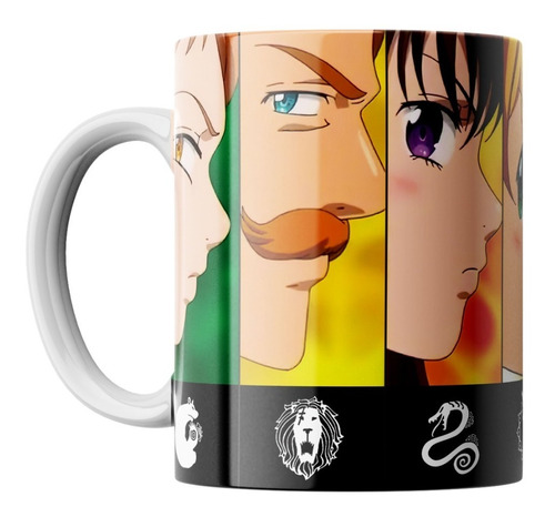 Taza Premium Aaa De Nanatsu No Taizai - Alta Calidad