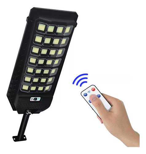 Lampara Solar Para Exteriores 560 Leds Con Control Remoto