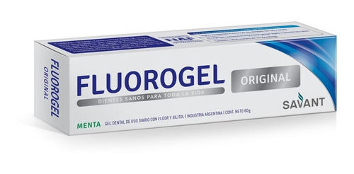 Imagen 1 de 3 de Fluorogel Original - Menta O Fruta Para Celiacos Sin Tacc