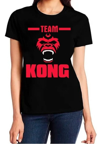 Imagen 3 de 4 de Polera Estampada Team Kong