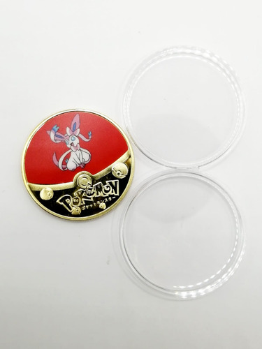 Moneda Pokemon Edicion Especial - Diseño Azar - Unidad