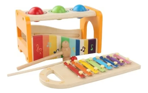 Caja Musical Para Niños Xilofón 