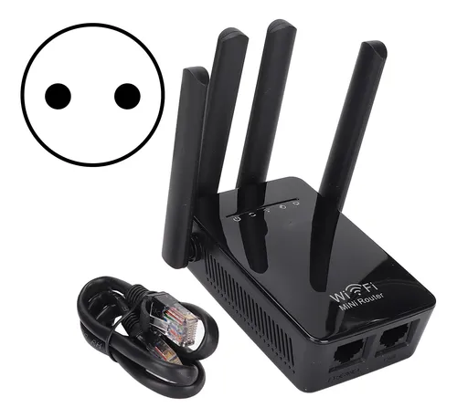 Extensor De Alcance Wifi 3 En 1, Enrutador Inalámbrico Ap Ac