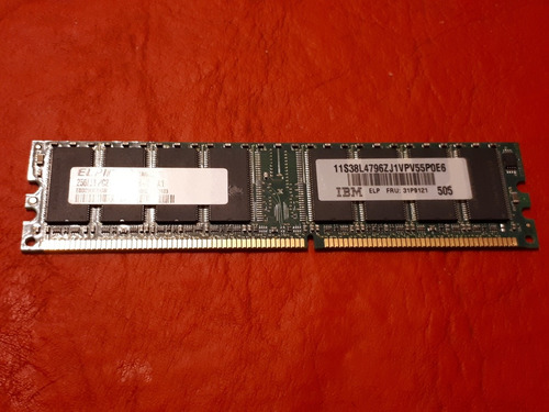 Ddr 256mb Usada Marca Elpida