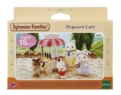 Conjunto Sylvanian Families Carrinho De Pipoca - Epoch 4610