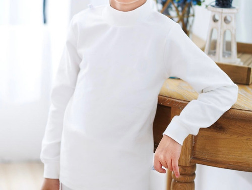 Pack 6 Camiseta Beatle Polar Algodón Con Bambú Niñas