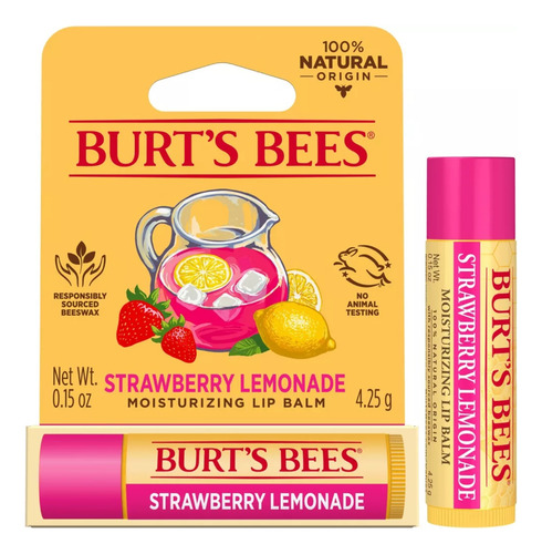 Bálsamo Labial Burt's Bees Fresa-limonada