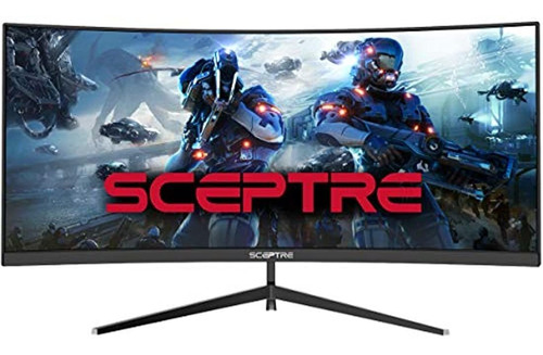 Sceptre - Monitor Para Videojuegos Curvado De 30 Pulgadas